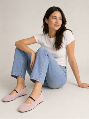 Rothy's The Max Square Mary Jane Flats